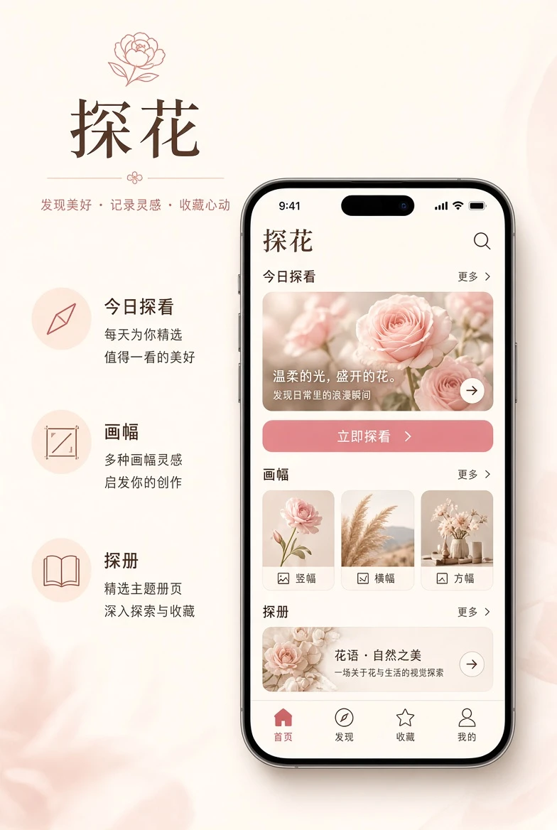 探花APP界面导览